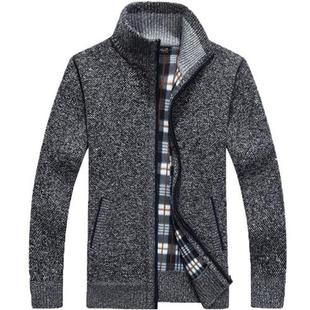 Sweater Men Autumn Winter Cardigan SweaterCoats Male Thick F