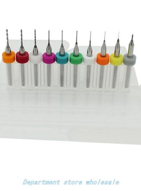 10pcs 0.1mm - 1mm Carbide PCB Dremel Jewelry CNC Engraving M
