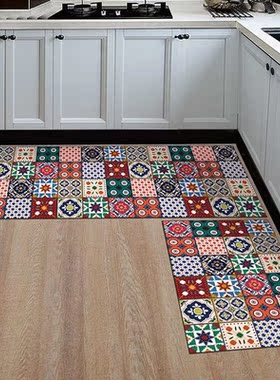 Non-Slip Kitchen Floor Mat Home Entrance Doormat Hallway Bed