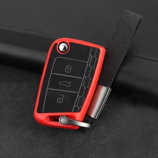 Car Key Case Cover For Volkswagen VW Golf 7 mk7 Tiguan MK2 P