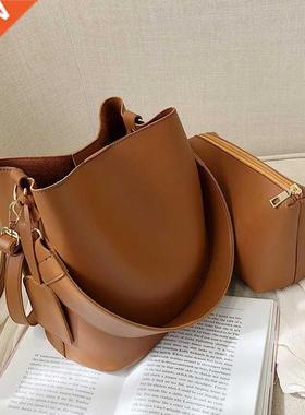 2piece/set Fashion Designer Pu Leather Women's Handb