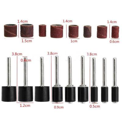 338pcs Drum Sanding Kit Sanding Bands Drums 1/2 '' 1