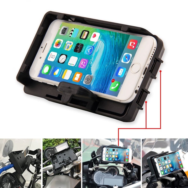BMW R1200GS r1200 GS handheld gps navigator usb charger moto