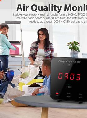 ir Qulity Detector Formldehyde HCHO Detector Crbon Diox