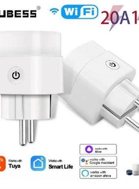 AUBESS 16A/20A WiFi Smart Plug EU Socket Power Monitor