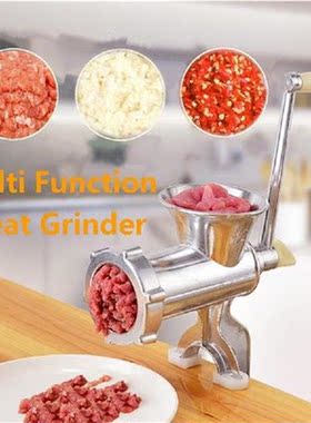 Kitchen Multifunction Handheld Hand Crank Meat Mincer