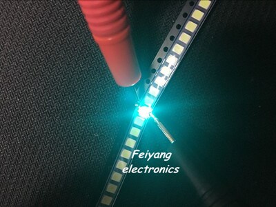 200pcs D LED 3528 Ice blue LED lamp beads Light emitting Dio