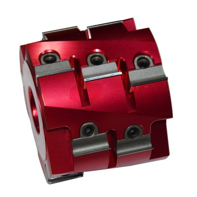 Round Corner Wood Cord Protector Helical Planer Cut Spindle