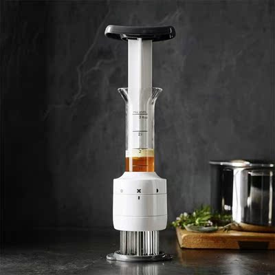 Stainless Steel Meat Injector Tenderizer With Marinade Needl
