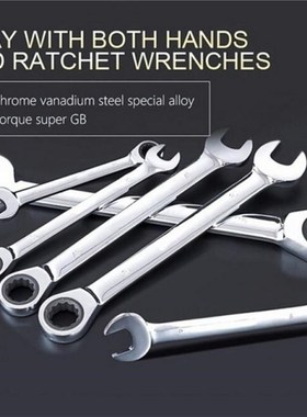 Hand Garden Combination & Ratcheting 6-10 mm Spanners To