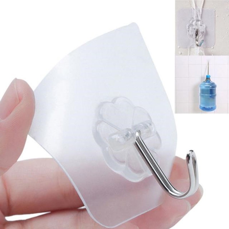 2Pcs/Lots Removable Bathroom Vacuum Wall Hook Kitchen Towel