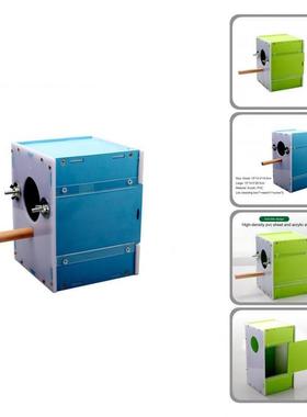 Wooden Bird Nesting Breeding Box House Parakeet Mating Case