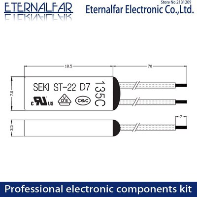 SEKI Heat Protector ST-22  Thermal Cut Offs 50 55 60 65 70 8