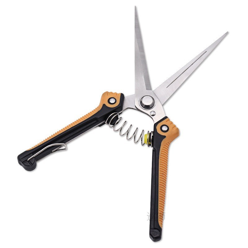 1PC Anti-Slip Gardening Pruning Shear Scissor Stainless Stee
