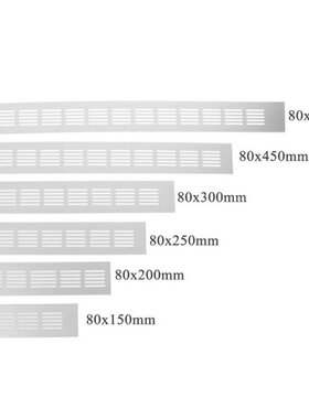 1Pcs Aluminum Alloy Metal Air Vent Louvred Grill Cover Venti