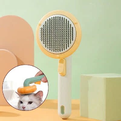 Cat Brush Comb Hair Remove Pet Pumpkin Comb Grooming Hair