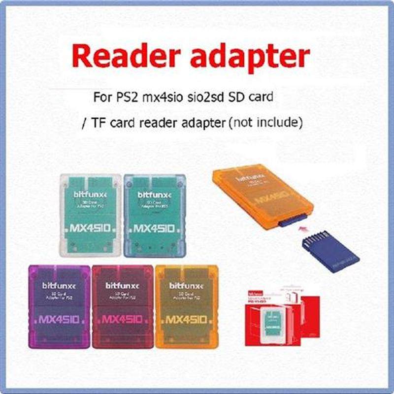 Portable Card Reader for PS2 MX4SIO SIO2SD Memory Card