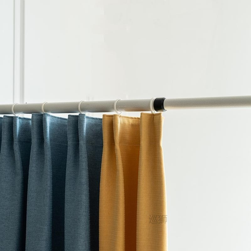 No Punch Telescopic Curtain Rod Bedroom Bathroom Home Curtai
