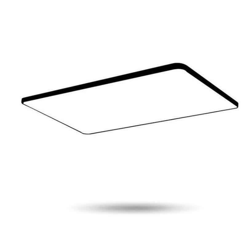 Led ceiling lamp living room rectangular intelligent remote