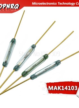 10PCS MKA14103 2*14mm Reed Switch magnetically controlled sw