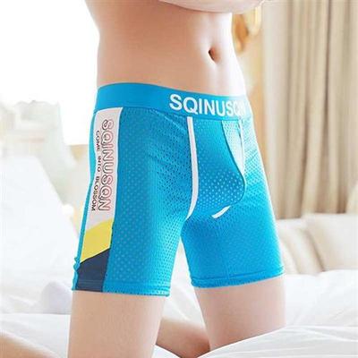 Banboo Fiber Men Underwear Male boxer Solid Panties Shorts M