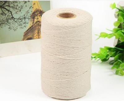 1 x Cooking Twine Meat Prep String For Kitchen Natural Cot。