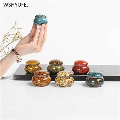 5Pcs Ceramic liquid porcelain jar powder powder foundation