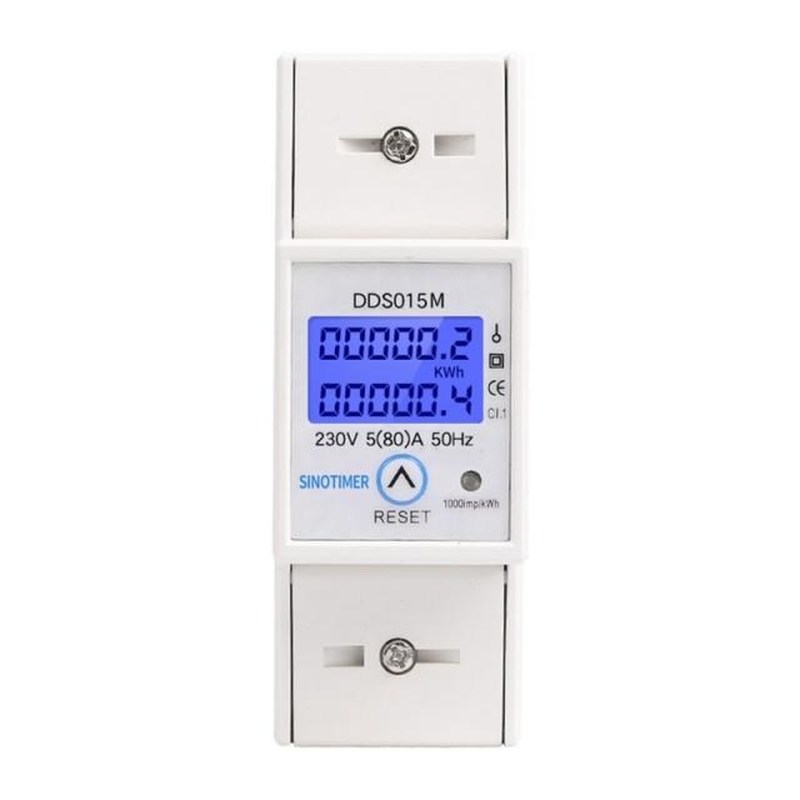 230V 5(80A) Watt Meter Power Energy Analyzer with Reset Mult
