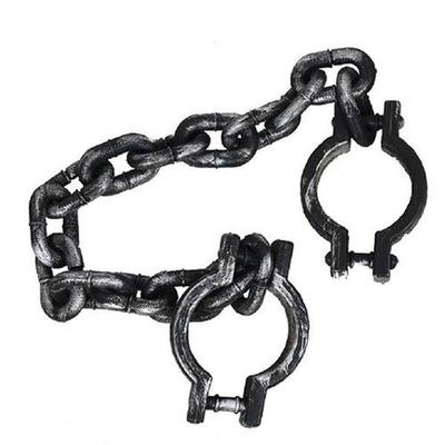 Halloween Toys Chain Handcuffs Lightweight Plastic Fetters
