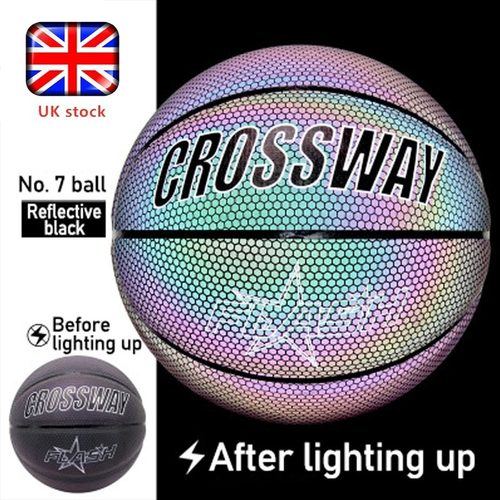 Luminous Basketball Ball 7 Size Reflective Basketball Cool
