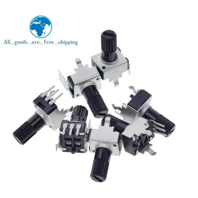 10pcs Rv09 Vertical 12.5mm Shaft 1k 2k 5k 10k 20k  50k 100k