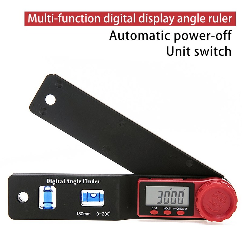 2 in 1 Digital Meter Angle Inclinometer Spirit level Angle