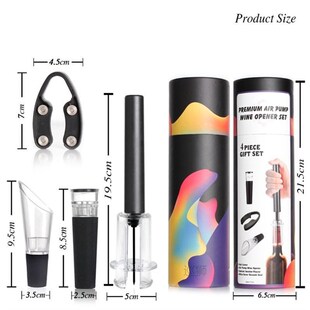 wine bottle opener Air pump corkscrew air pressure vacuum re