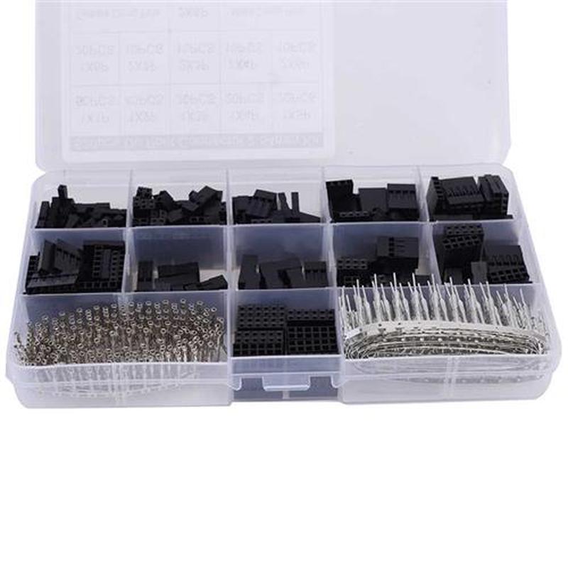 620pcs 1 Values XH2.54 Connector Case   Female Pin   Male P