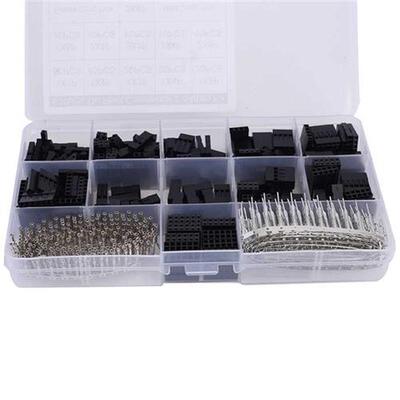 620pcs 1 Values XH2.54 Connector Case   Female Pin   Male P