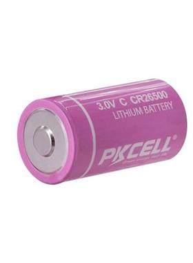4PCS PKCELL CR26500 CR 26500 AA Lithium Battery 3V Cylindri