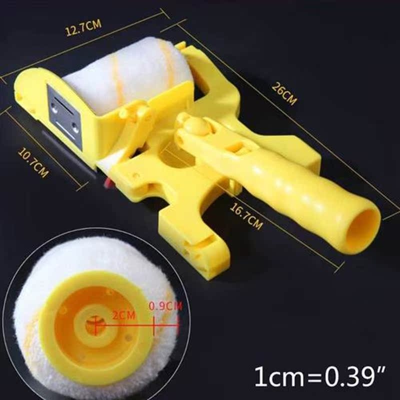 Household Handheld Clean-cut Paint Edger Roller Brush Corner