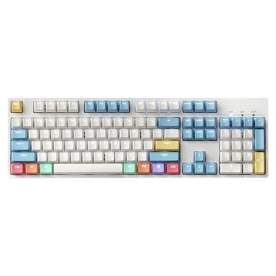 108 Keys Cherry Profile Colorful Chalk Design PBT Backlit Ke