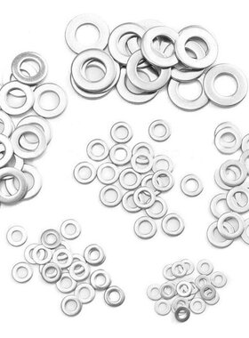 684 Pcs/set 304 Stainless Steel Flat Washers Assortment Wash