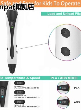 3D Pen For Kids Adults,Best Drawing Doodler 3D Printing Pen