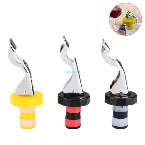Reusable Red Wine Bottle Stopper Manual Press Beverage Bottl