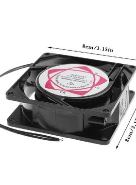 M5TE SF8025AT 2082HSL 8025 80mm Sleeve Bearing 220-240V AC 2