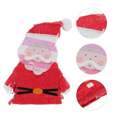 1 Pc Pinata Pinata Smashing Santa Claus Pinata Santa Shaped