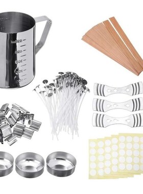 Candle Making Kit Stainless Steel Pouring Pot Melting Cup Co