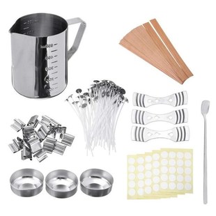 Candle Making Kit Stainless Steel Pouring Pot Melting Cup Co