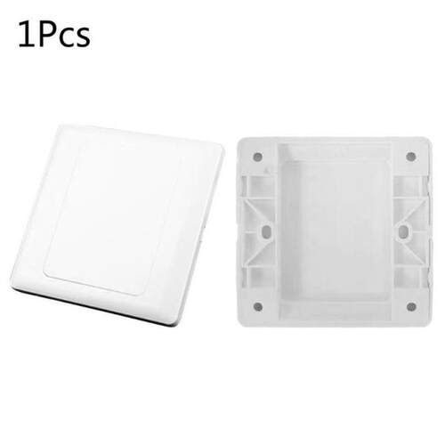 Electric Wall Switch Socket Blank Cover Panel Whiteboard ABS