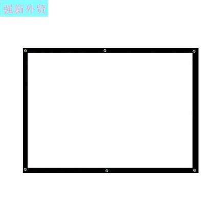 Projector simple screen 100 120 home cinema wall hanin