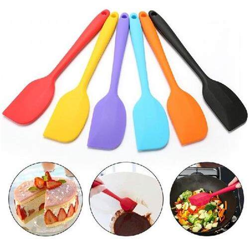 Silicone Cream Baking Scraper Non Stick Butter Spatula