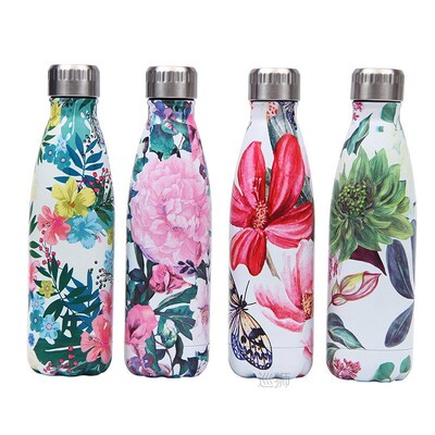 Logo Custom 500Ml Double Wall Insulated Vacuum Flask Bpa Fre