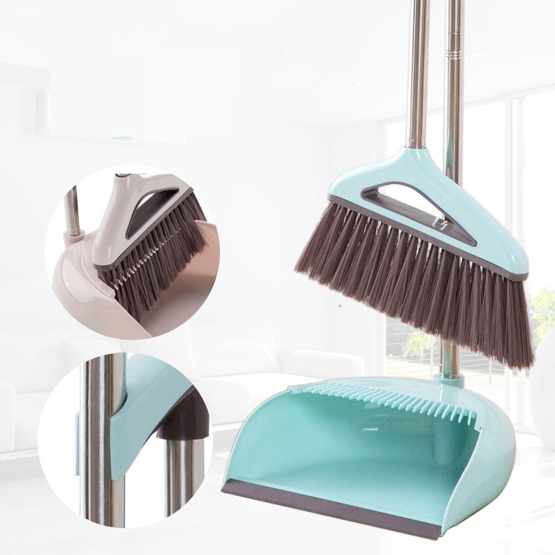 Quality Broom Dustpan Suit Foldable Household Cleaning Tools
